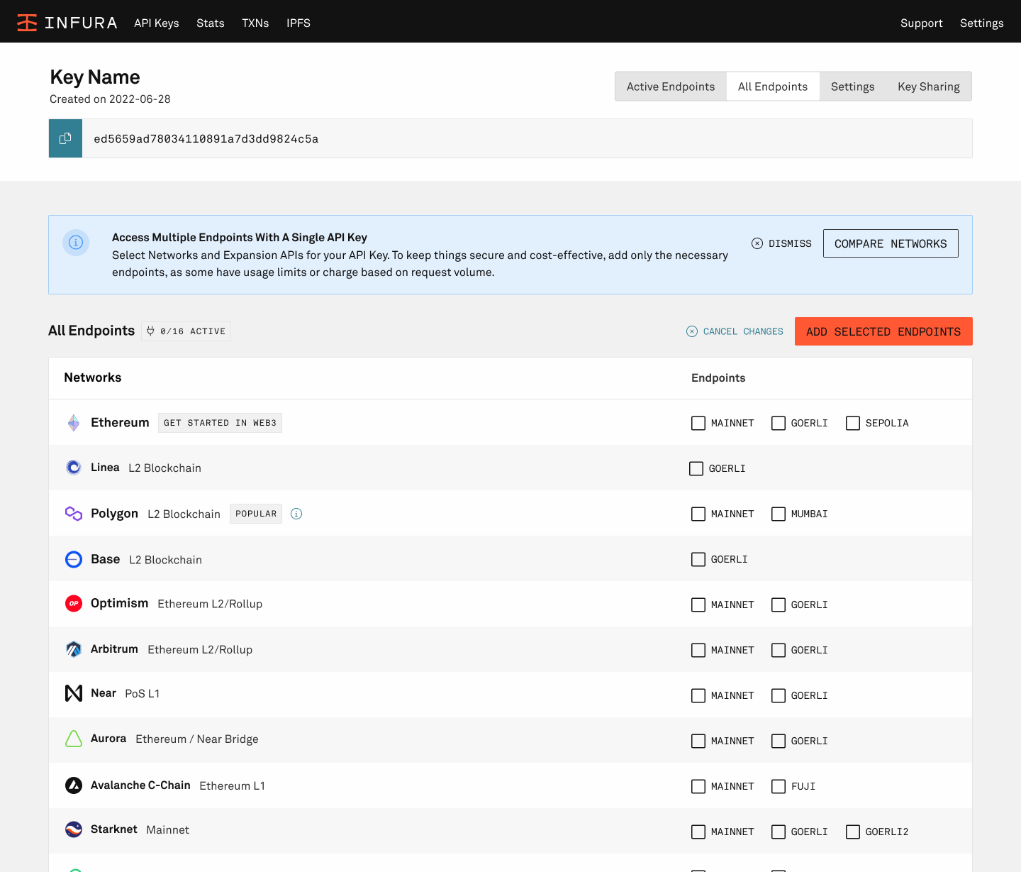 Screenshot of action link component and it's documentation